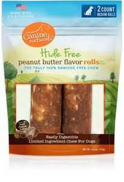 4.2 oz. Canine Naturals Peanut Butter Chew-4